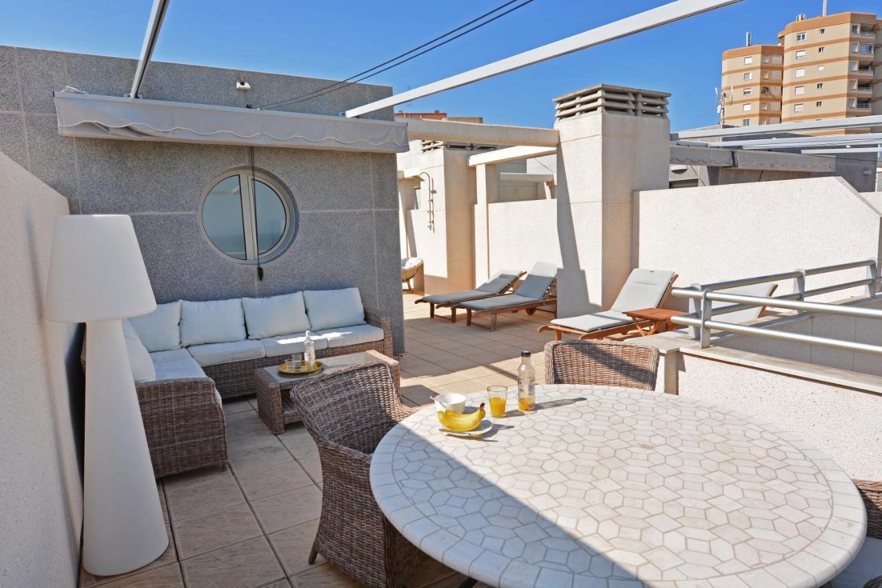 Luxury Beachfront Penthouse By Nras El Campello Exterior foto